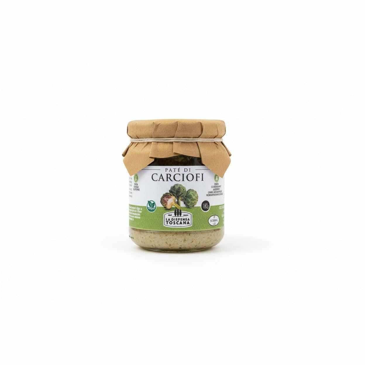 La Dispensa Toscana Paté di Carciofi Artischockenaufstrich 180g-italienische Feinkost Scarati