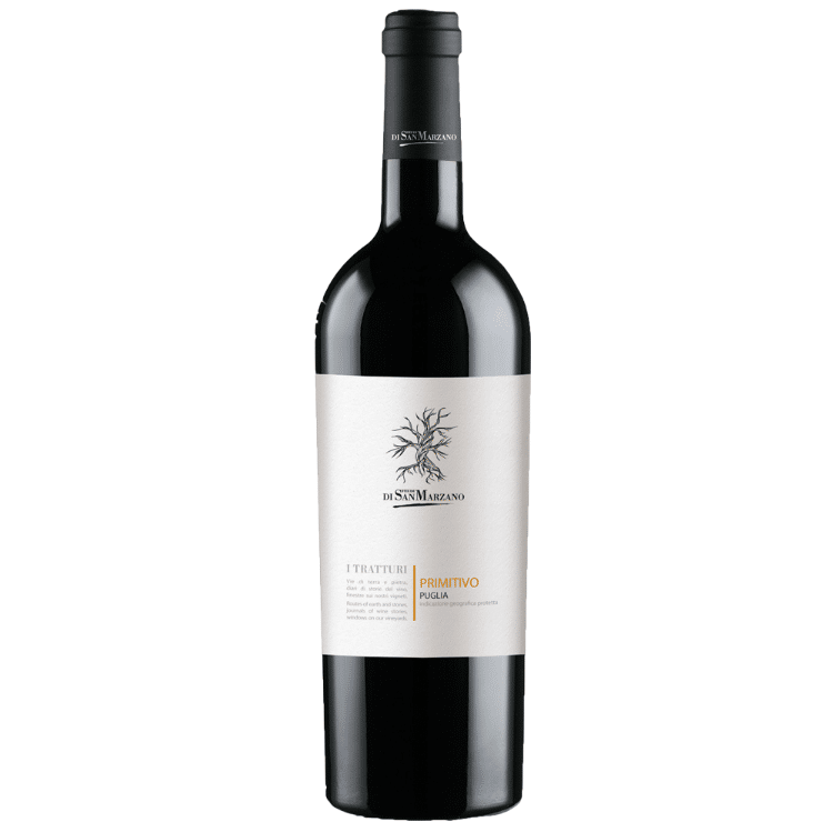 SAN MARZANO Primitivo Puglia IGP Tratturi-italienische Feinkost Scarati