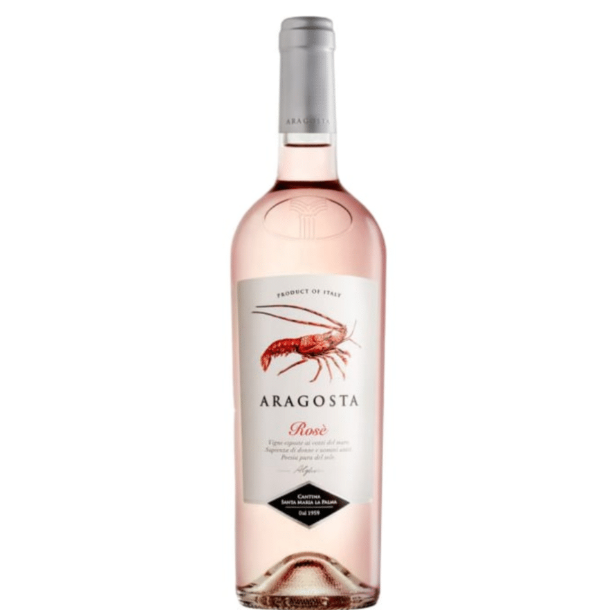 Aragosta Rosé Alghero DOC Cantina Santa Maria la Palma-italienische Feinkost Scarati