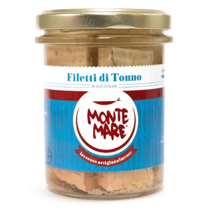 MONTEMARE-THUNFISCHFILETS IN OLIVENÖL GR.180-italienische Feinkost Scarati