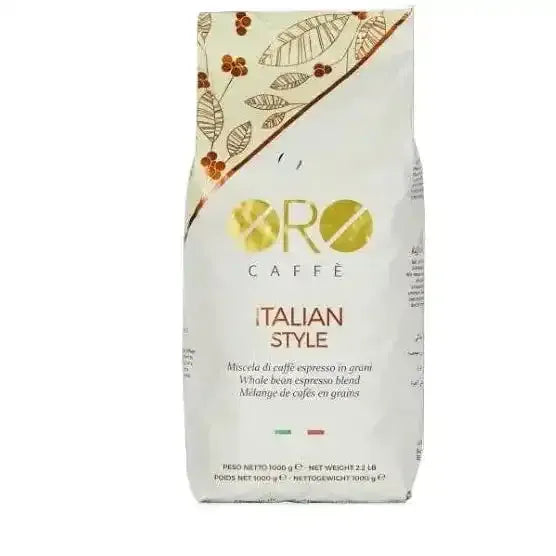 Oro Caffè „Italian Style“ 1 kg – Espresso Bohnen im italienischen Stil-italienische Feinkost Scarati