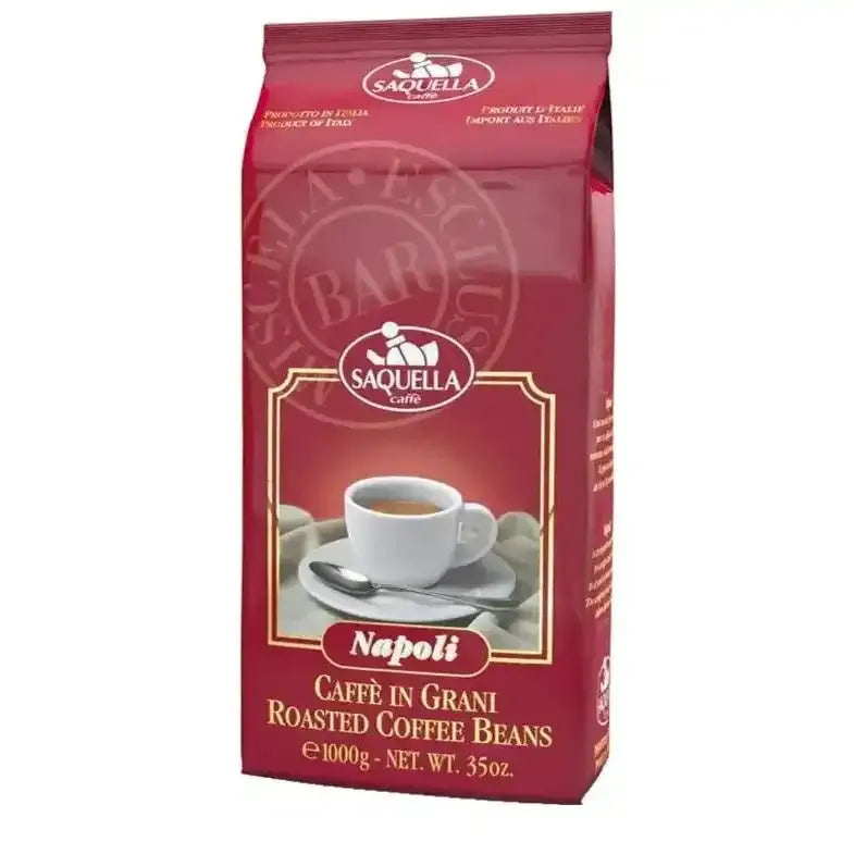 Saquella BAR ganze Bohne "Napoli" 1Kg-italienische Feinkost Scarati