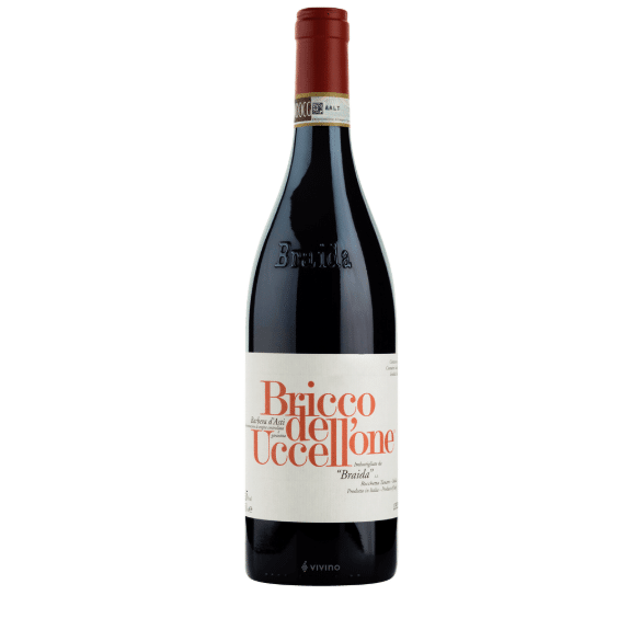 Barbera d’Asti „Bricco dell’Uccellone“ DOCG 2020 Braida 0,75 l – Rotwein aus dem Piemont-italienische Feinkost Scarati