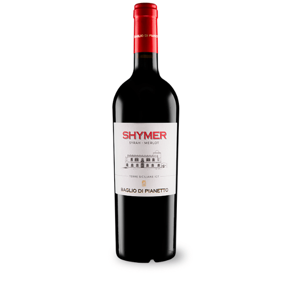 BIO Shymer IGT „Baglio di Pianetto“ 0,75 l – Rotwein aus Sizilien-italienische Feinkost Scarati