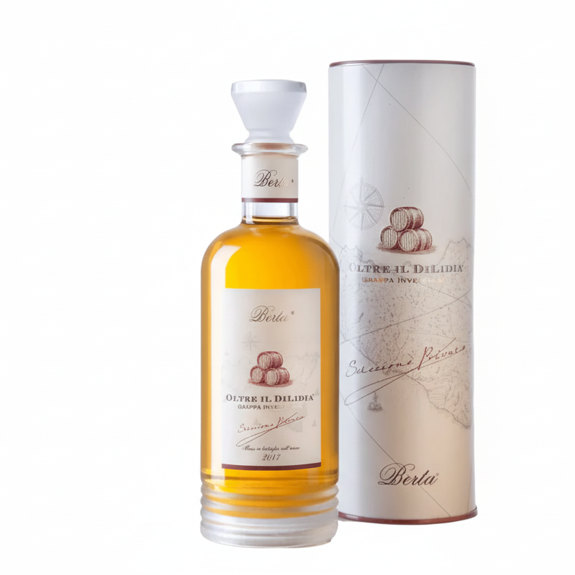 Grappa Oltre Il Dilidia Riserva Stravecchia Berta-italienische Feinkost Scarati
